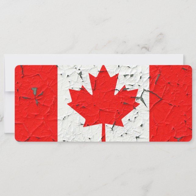 Canadese rode mantel Leaf CANADA Peeling Paint (Voorkant)