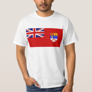 Canadese rode vlag t-shirt