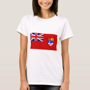 Canadese rode vlag t-shirt
