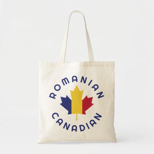 Canadese Roemeense roots Tote Bag (Voorkant)