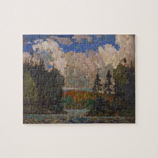 Canadese schilderijen Tom Thomson Black Spuce Legpuzzel (Horizontaal)