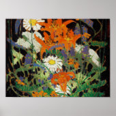  Canadese schilderijen Tom Thomson Wood Lilies Poster (Voorkant)