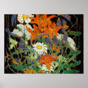 Canadese schilderijen Tom Thomson Wood Lilies Poster