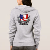 Canadese Schildvlag Hoodie (Achterkant)