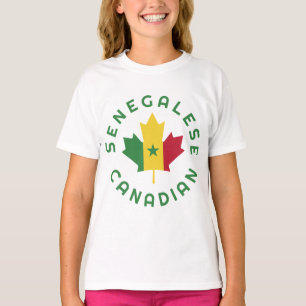 Canadese Senegalese roots T-shirt