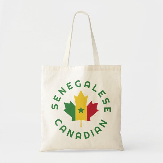 Canadese Senegalese roots Tote Bag (Voorkant)