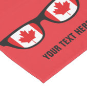 Canadese Shades aangepaste tabelrunners Korte Tafelloper (Hoek)