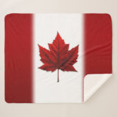 Canadese Sherpa Blankets Blankets Blankets Deken (Voorkant (horizontaal))