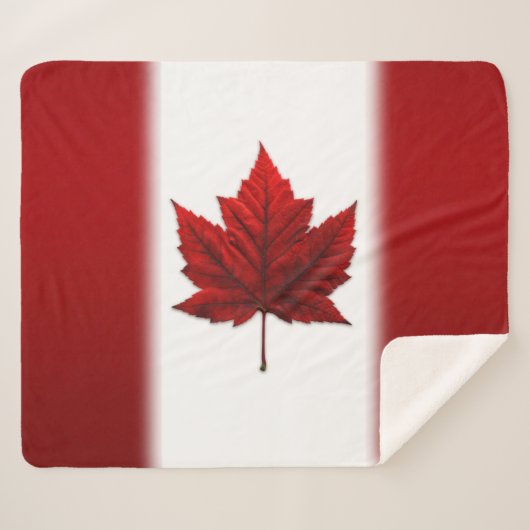 Canadese Sherpa Blankets Blankets Blankets Deken (Voorkant (horizontaal))