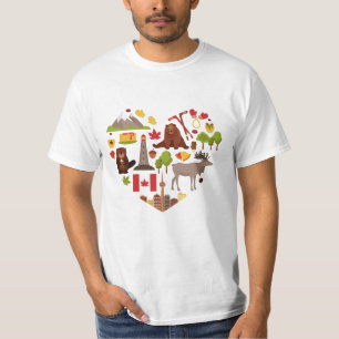 Canadese shirten en jassen t-shirt