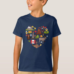 Canadese shirten en jassen t-shirt