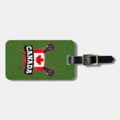 Canadese Sjabloon Lacrosse Bagagelabel (Voorkant horizontaal)