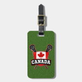 Canadese Sjabloon Lacrosse Bagagelabel (Voorkant verticaal)