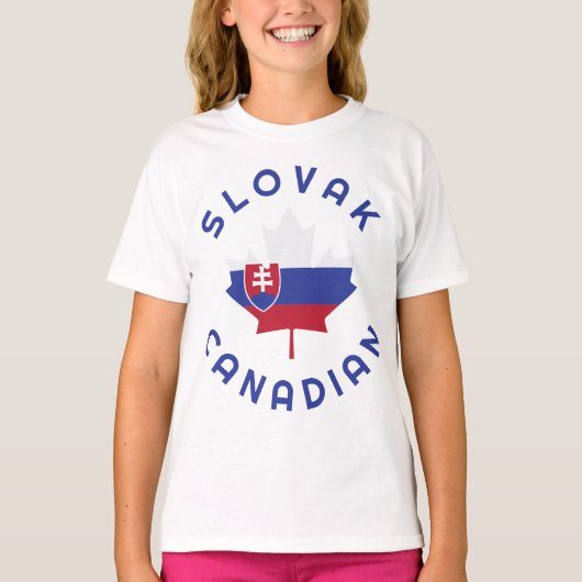 Canadese Slowaakse roots van T-shirt (Voorkant)