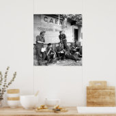 Canadese soldaten in de Tweede Wereldoorlog in Cae Poster (Keuken)