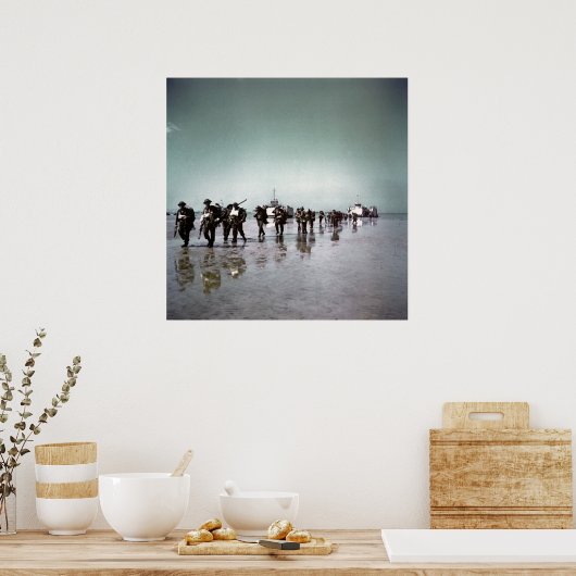 Canadese soldaten poster (Keuken)