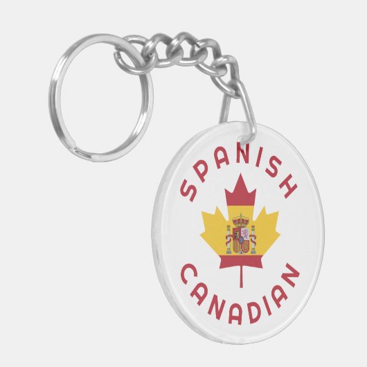 Canadese Spaanse roots Sleutelhanger (Voorkant Links)