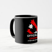 Canadese Staatsburgerschap | Cadeau | Feest Mok (Voorkant links)