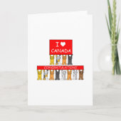 Canadese staatsburgerschap Gefeliciteerd, kletskat Kaart (Voorkant)