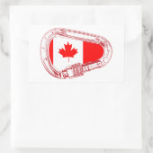 Canadese Sticker voor het beklimmen van Carabiner (Tas)