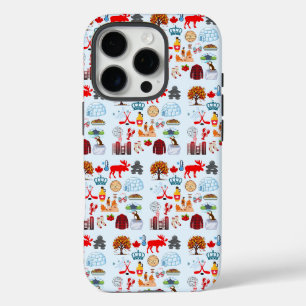 Canadese Symbolen iPhone 16 Pro Hoesje