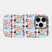 Canadese Symbolen iPhone Hoesje (Achterkant horizontaal)