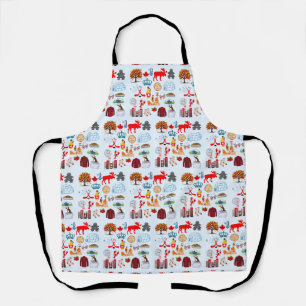 Canadese Symbolen Schort