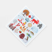 Canadese Symbolen Servet (Hoek)