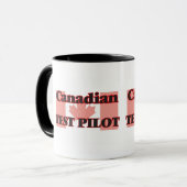 Canadese testpiloot mok (Voorkant links)