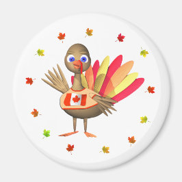 Canadese Thanksgiving Baby Turkije Magneet
