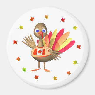 Canadese Thanksgiving Baby Turkije Magneet