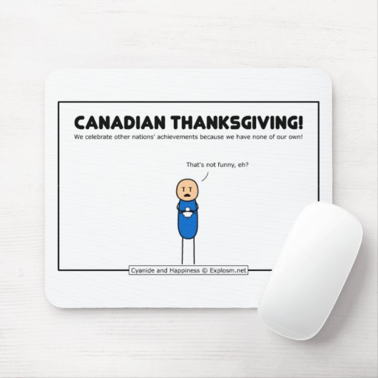 canadese Thanksgiving Muismat (Met muis)