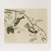 Canadese Titmouse van Audubon's Birds of America Legpuzzel (Horizontaal)