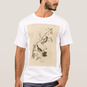 Canadese Titmouse van Audubon's Birds of America T-shirt (Voorkant)
