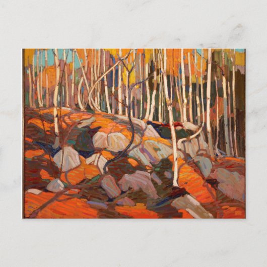  Canadese Tom Thomson Birch Grove Painting Briefkaart (Voorkant)