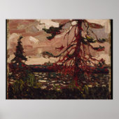 Canadese Tom Thomson Landscape Pine Tree Poster (Voorkant)