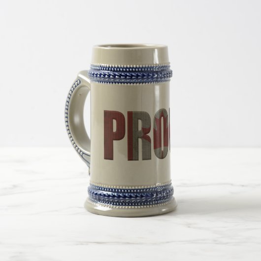 Canadese trots bierpul (Voorkant links)