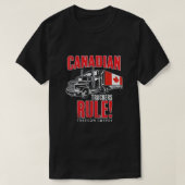 Canadese truckers t-shirt (Design voorkant)