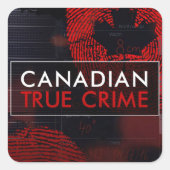 Canadese True Crime stickers (Voorkant)