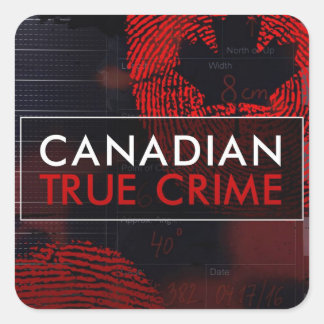 Canadese True Crime stickers
