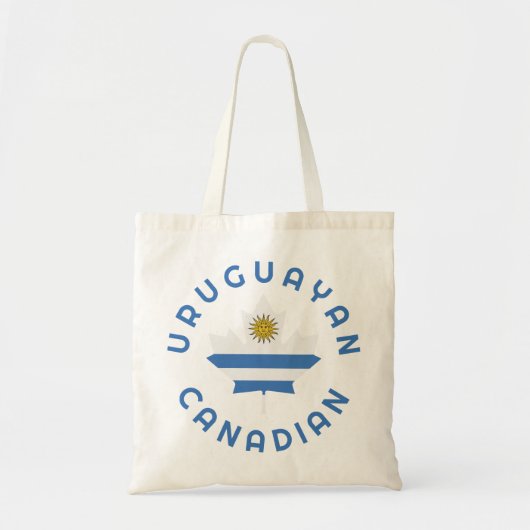 Canadese Uruguayaanse Roots Tote Bag (Voorkant)