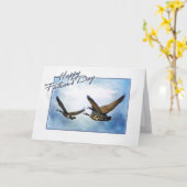 Canadese Vaderdag Kaart (Gele Bloem)