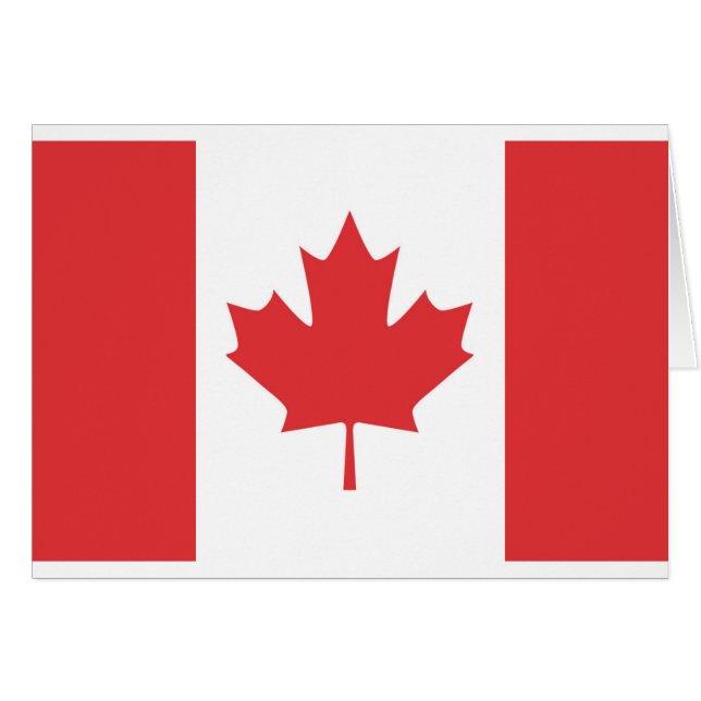 Canadese vlag (Voorkant Horizontaal)