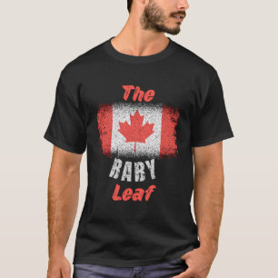 Canadese vlag 1 juli Baby Maple Leaf Canada D T-shirt