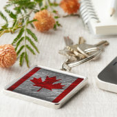 Canadese vlag 2 sleutelhanger (Zijkant)