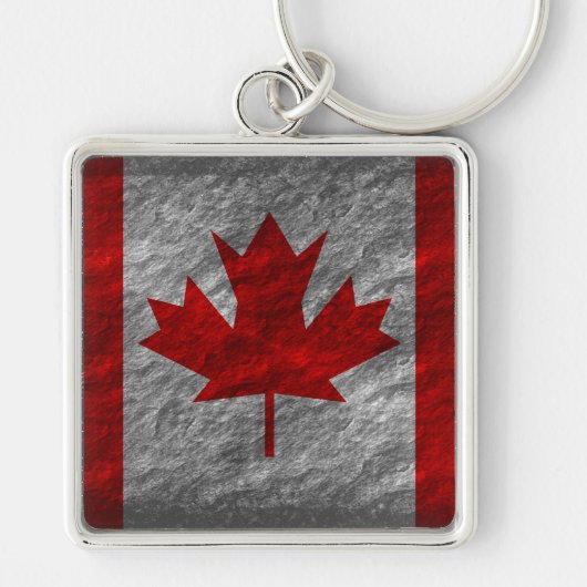 Canadese vlag 2 sleutelhanger (Voorkant)