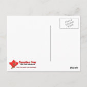 Canadese vlag - Alberta Briefkaart (Achterkant)