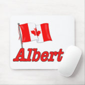 Canadese vlag - Alberta Muismat (Met muis)