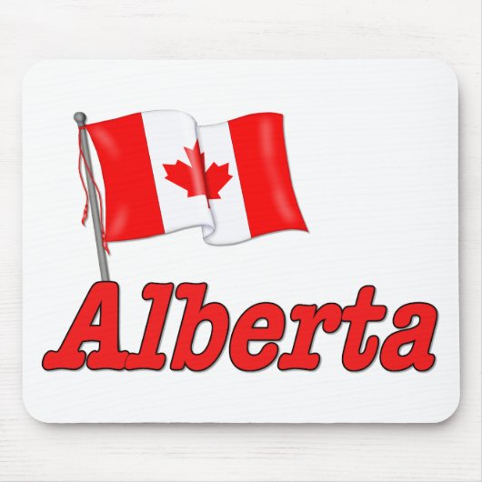Canadese vlag - Alberta Muismat (Voorkant)