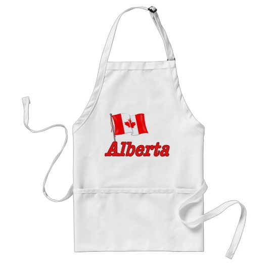 Canadese vlag - Alberta Standaard Schort (Voorkant)